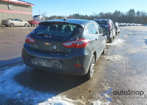 2019 Chevrolet Cruze Lt из США, поврежденный, VIN 3G1BE6SM7KS563306